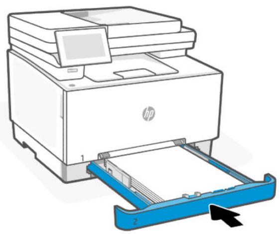 HP laser JET PRO 3302sdw - Élimination d'un bourrage papier dans le bac 2 - 6