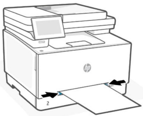 HP laser JET PRO 3302sdw - Chargement du papier dans le bac feuille à feuille (bac 1) - 2