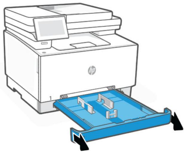 HP laser JET PRO 3302sdw - Chargement du papier dans le bac 2 - 2