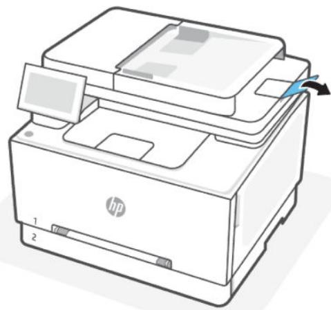HP laser JET PRO 3302sdw - Chargement d'un original dans le bac d'alimentation automatique - 1