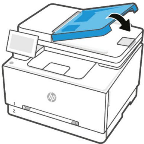 HP laser JET PRO 3302sdw - Élimination d'un bourrage papier dans le chargeur de documents - 6
