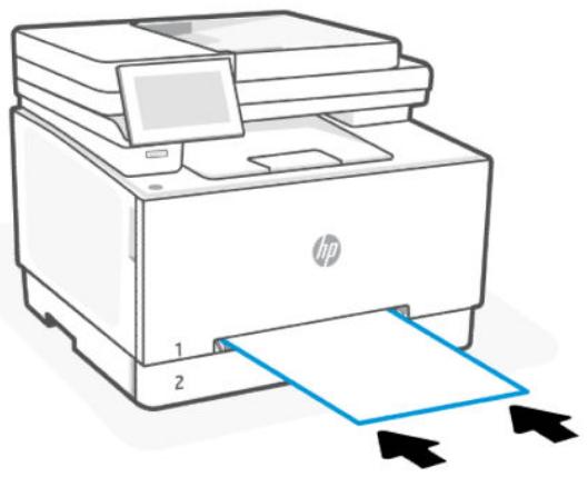 HP laser JET PRO 3302sdw - Chargement du papier dans le bac feuille à feuille (bac 1) - 3