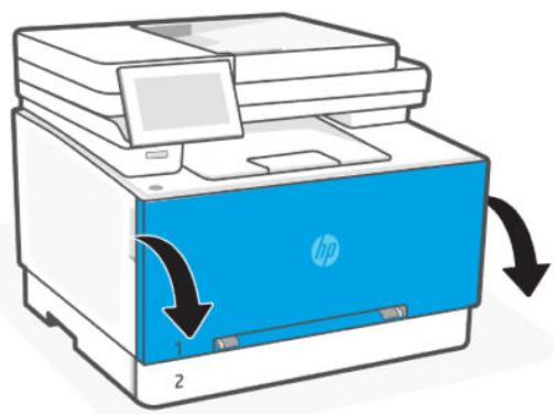HP laser JET PRO 3302sdw - Remise en place d'une cartouche de toner - 2