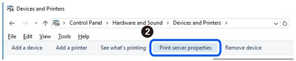 EPSON EcoTank ET-1810 - Vérifier qu'un pilote d'imprimante Epson authenticate est installé — Windows - 1