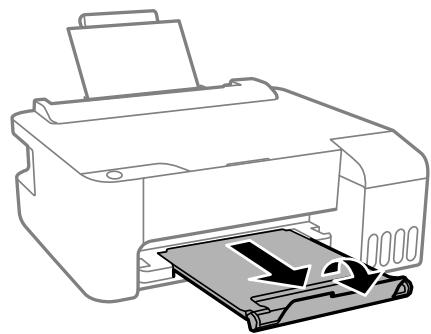 EPSON EcoTank ET-1810 - Chargement des enveloppopes dans le chargeur d'alimentation papier à l'arrête - 6