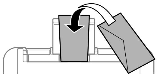 EPSON EcoTank ET-1810 - Chargement des enveloppopes dans le chargeur d'alimentation papier à l'arrête - 3