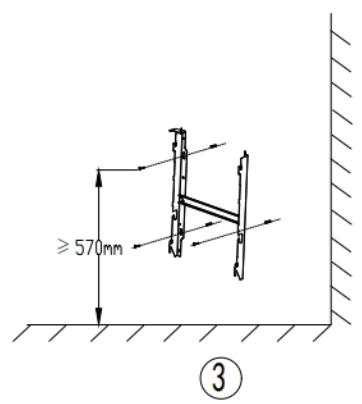 BESTHERM NESSA CONNECT 1500W - HT10-23AEW, HT15-23AEW, HT20-23AEW - To hang the heater on the wall: - 3