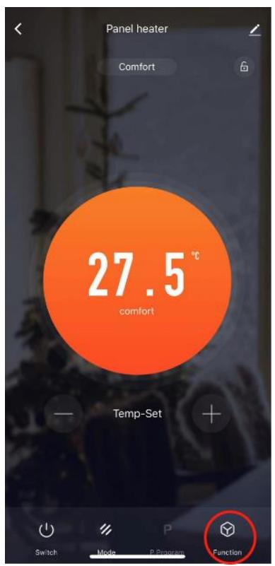 BESTHERM NESSA CONNECT 1500W - HT10-23AEW, HT15-23AEW, HT20-23AEW - Funktion „Stromverbrauch“ - 1