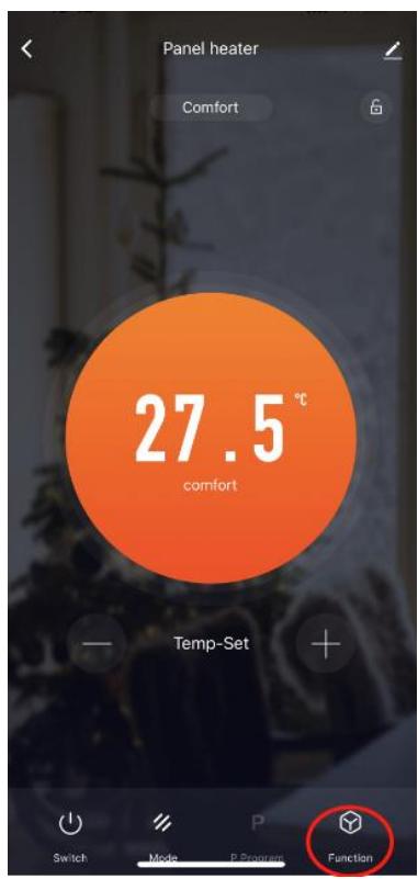 BESTHERM NESSA CONNECT 1500W - HT10-23AEW, HT15-23AEW, HT20-23AEW - Funktion „Stromverbrauch“ - 1