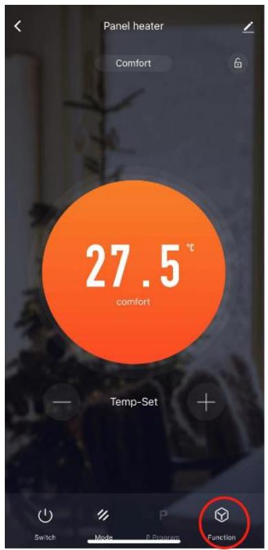 BESTHERM NESSA CONNECT 1500W - HT10-23AEW, HT15-23AEW, HT20-23AEW - Electricity consumption function - 1
