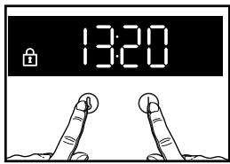 BRANDT BFP201BB - - Bloqueo del teclado (seguidad para niños) - 1