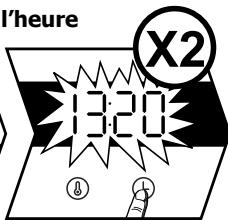 BRANDT BFP201BB - - Modification de l'heure - 2