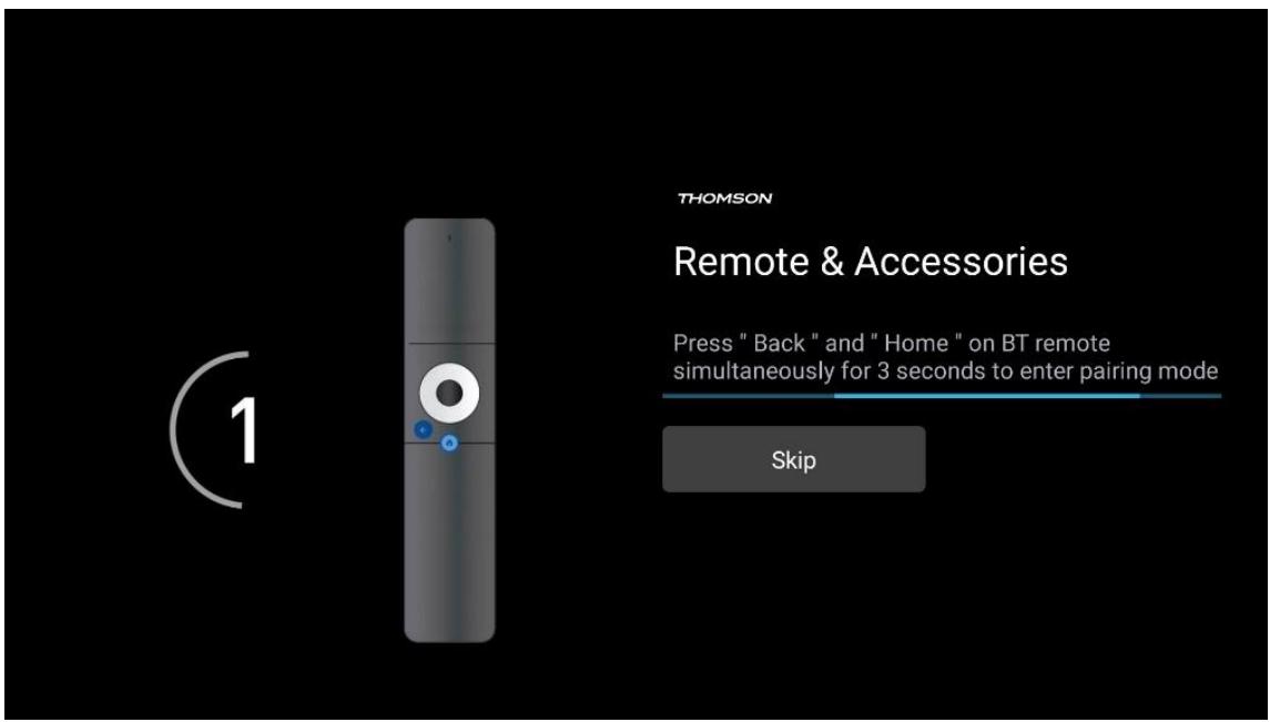 THOMSON 50UG4S14W - Appairage de la télécommande bluetooth - 1