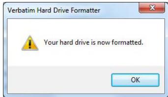 VERBATIM 1To - Conversion de FAT32 en NTFS - 3