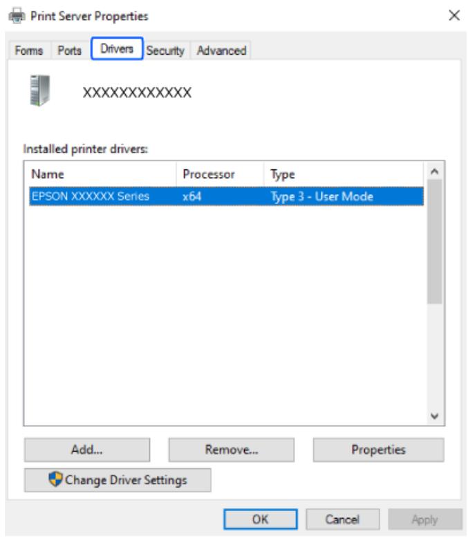 EPSON XP-3205 - Vérifier qu'un pilote d'imprimante epson authenticate est installé — windows - 2