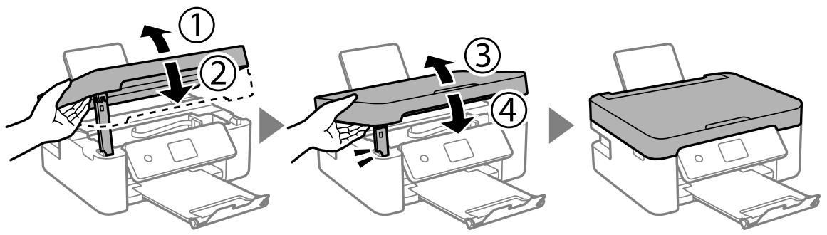 EPSON XP-3205 - Fermez le scanner. - 1