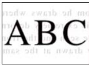 EPSON XP-3205 - Une image du verso du document original apparaît sur l'image copiée - 1