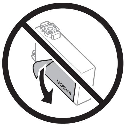 EPSON XP-3205 - Précautions de manipulation pour le remplissage des cartouches d'encre - 1