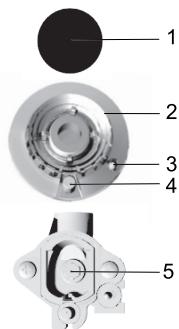 SIDEX KSXT 6436 EX - Éléments de réglage - 1