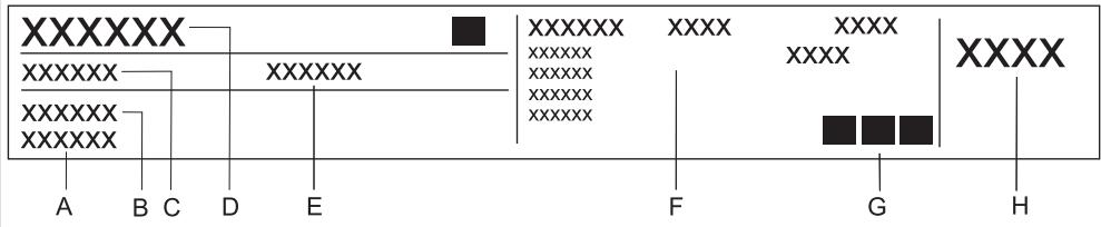 SIDEX KSXT 6436 EX - Plaque signalétique - 1