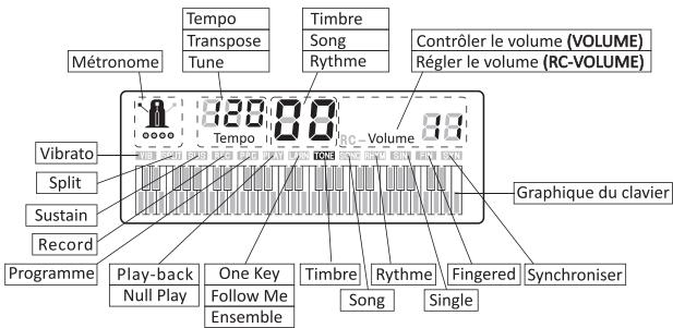 NOVISTAR CL54 LCD 929353 - Indicateurs de I'écran LCD - 1