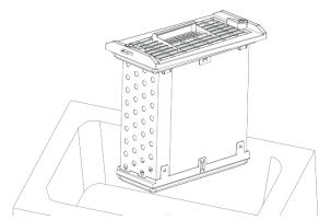 BELLAVITA SL 8 CE BCW - Vider le bac de condensation - 3