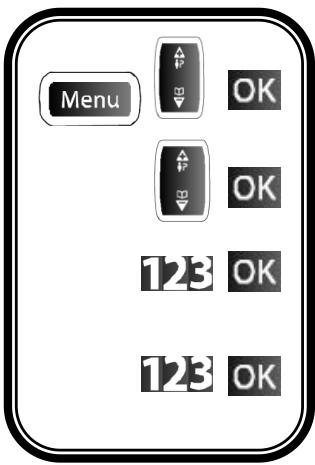 TECHYO TRS-1, TRD-1, TRT-1 - – Régler le code PIN - 1