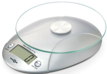 HIGH ONE HO-EL1 - Balance de cuisine HO-EL1 Silver 934253 - 1