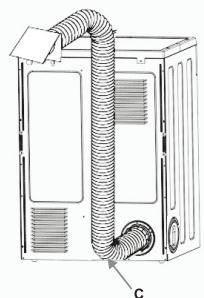 BELLAVITA SL 6 EE CCW - Ajustement du tuyau de ventilation - 3