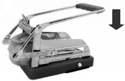 COSYLIFE COUPE FRITES A LEVIER 934822 - UTILISATION - 1