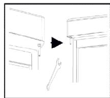 HIGH ONE HIG CT 90 A+ BCW - Modification du SENS d'ouverture de la porte - 3