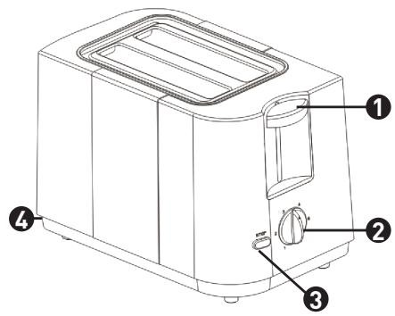 HIGH ONE HO-TC2P - Description de l'appareil - 1