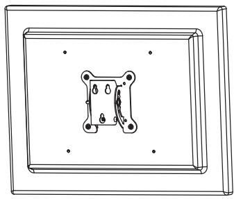 ELECTRO DEPOT 935396 SL01B - Support mural inclinable n°1 - Procedure d'installation : - 4