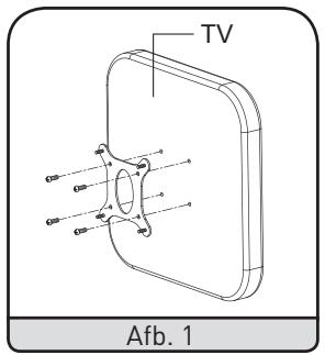 ELECTRO DEPOT 935396 SL01B - Support mural inclinable n°1 - Installatieprocedure: - 1