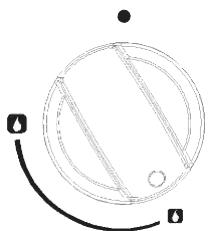 VALBERG VAL CG 50 4CM SVT - Control de los Quemadores de la Encimera - 3