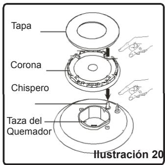 HIGH ONE HIG CG 50 4CM BVT - Control de los Quemadores de la Encimera - 5
