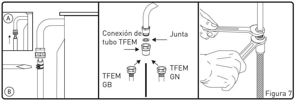 HIGH ONE HIG CG 60 4CM BVT - Conexión de gas butano (G30) – propano (G31) - 1
