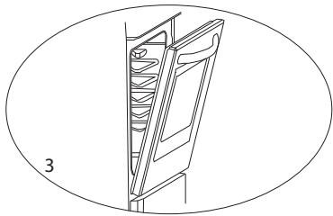 HIGH ONE HIG CG 60 4CM BVT - Omde deur van de oven te demonteren - 3