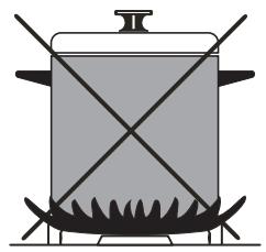 VALBERG VAL CG 60 4CM NVT - Utilisation des brûleurs du plan de cuisson - 6