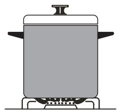 VALBERG VAL CG 60 4CM NVT - Utilisation des brûleurs du plan de cuisson - 7