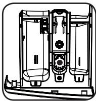 BELLAVITA LF 1209 BVT - Compartment pour adoucissant detissu, pour amidon, pour lessive : - 1