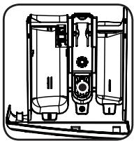 BELLAVITA LF 1209 BVT - Fach für Weichspüle, Stärke und für Waschmittel: - 1