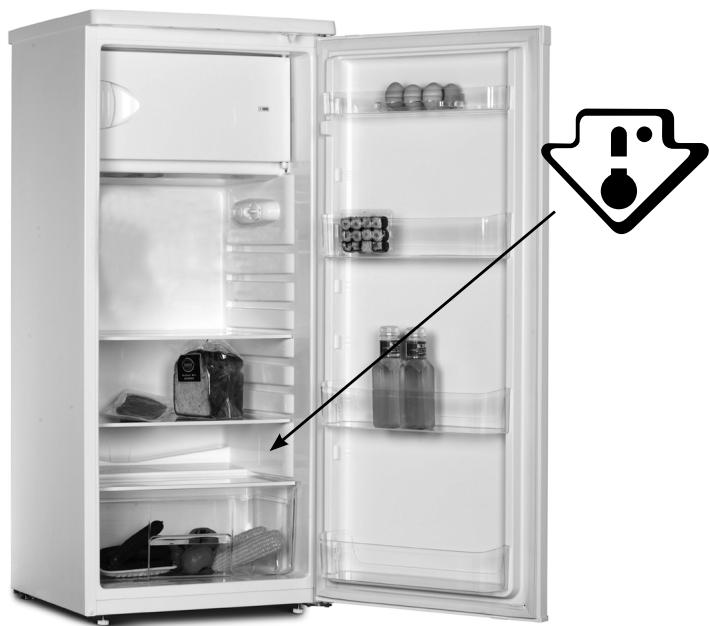 HIGH ONE HIG 1P 183 A+ BCW - Installation de l'indicateur de temperature - 1