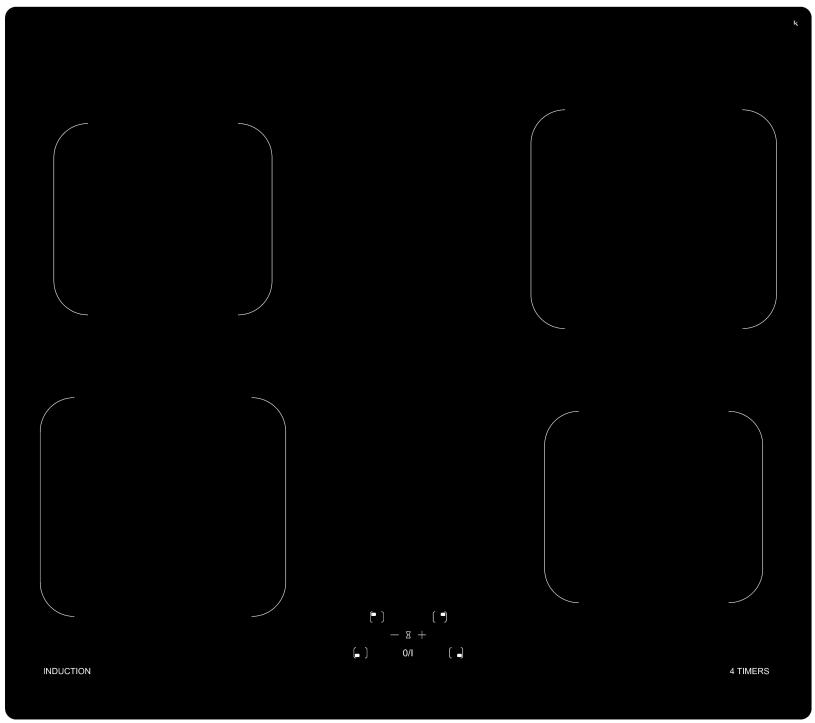 HIGH ONE HIG TI 4 T AF - Table de cuisson Induction - 1