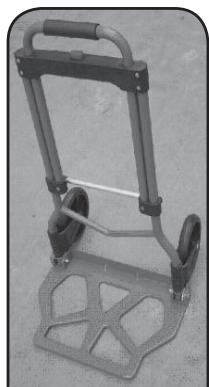 ELECTRO DEPOT Trolley pliant 70 KG - Het duveltje openklappen - 2