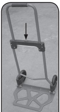 ELECTRO DEPOT Trolley pliant 70 KG - Het dueltje opklappen - 1