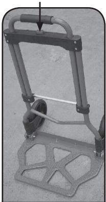 ELECTRO DEPOT Trolley pliant 70 KG - Het duveltje openklappen - 3