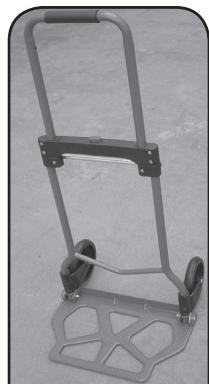 ELECTRO DEPOT Trolley pliant 70 KG - Aufklappen der Sackkarre - 5