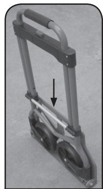 ELECTRO DEPOT Trolley pliant 70 KG - Déplier le diable - 1