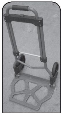 ELECTRO DEPOT Trolley pliant 70 KG - Zusammenklappen der Sackkarre - 2